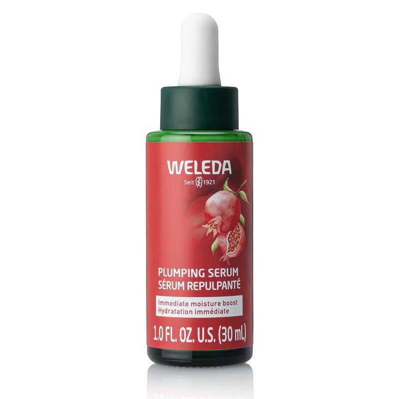 Weleda Face Care Plumping Serum, Plant Rich Serum with Peptides from Pomegranate and Maca Root - Image 1