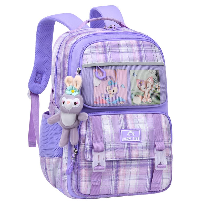 Sesame Baby Kids Backpack for Girls, Cute Cartoon Design - Image 5