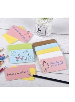 SYOSI 6 Colors Blank Kraft Paper Cards, Assorted Pastel Colours (89 x 52mm) - 600 Pieces  - Image 4