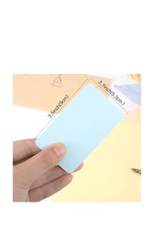 SYOSI 6 Colors Blank Kraft Paper Cards, Assorted Pastel Colours (89 x 52mm) - 600 Pieces  - Image 2