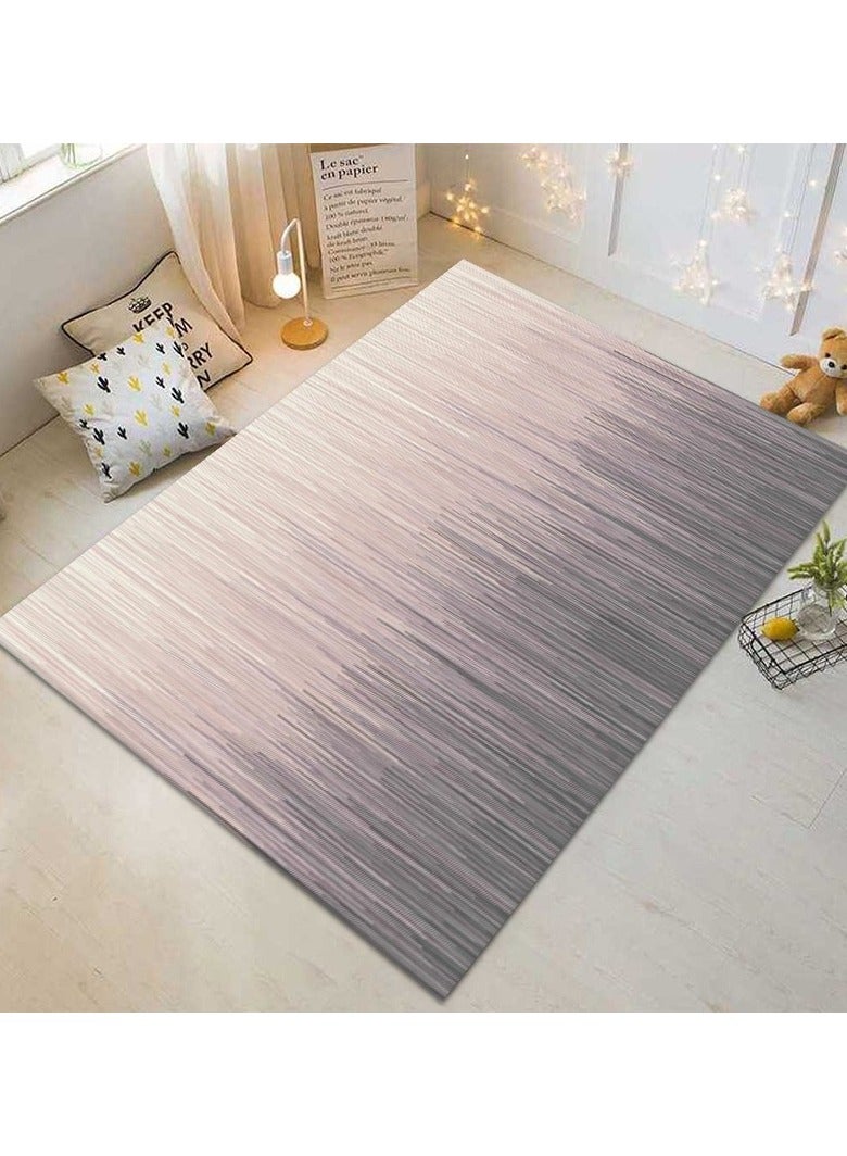 Loquat Squality Abstract Inkjet Rectangular Soft And Comfortable Carpet