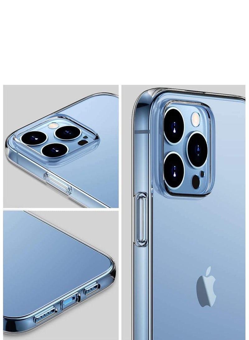 iPhone 14 Pro Max Protective Case Clear TPU Soft Scratch-Resistant Anti-Drop Slim Thin Crystal Case Cover Compatible with iPhone 14 Pro Max 6.7 Inch - Image 4