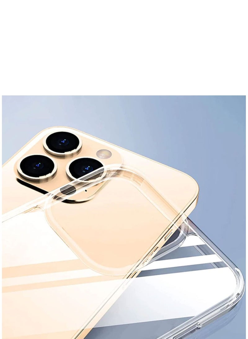 iPhone 14 Pro Max Protective Case Clear TPU Soft Scratch-Resistant Anti-Drop Slim Thin Crystal Case Cover Compatible with iPhone 14 Pro Max 6.7 Inch - Image 5