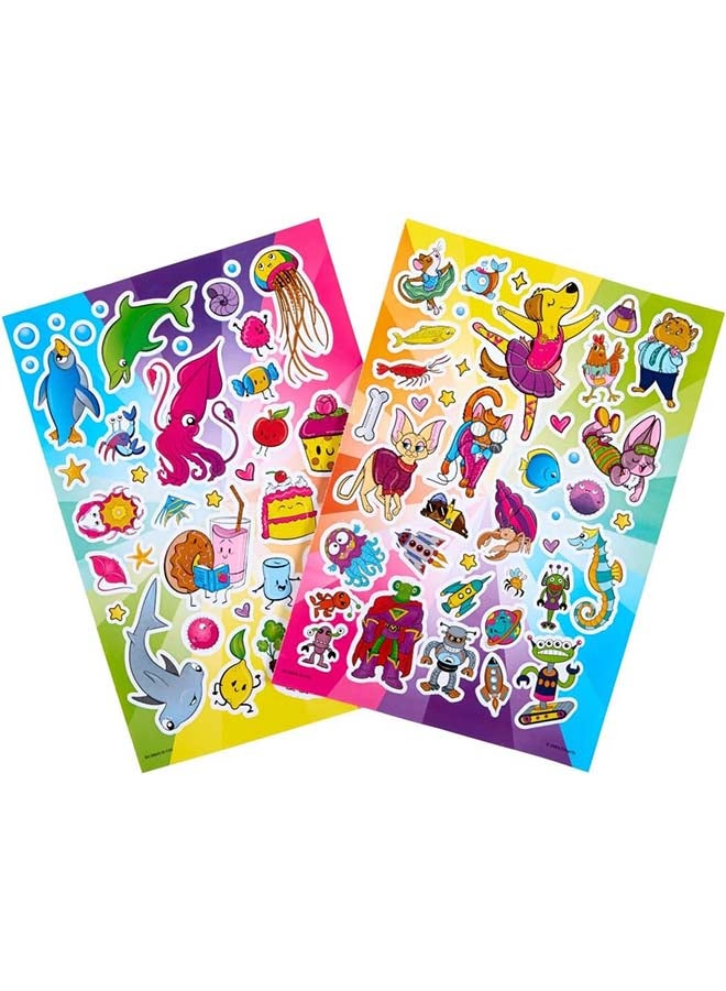Crayola Colossal Collection of Coloring, 288 Coloring Book Pages, 2 Sticker Sheets, Coloring Book for Kids, Travel Activity - Image 2