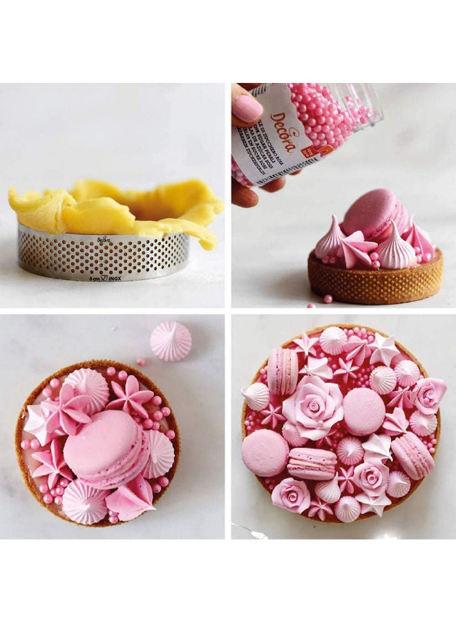 Decora Round Perforated Tart Ring  - Image 4
