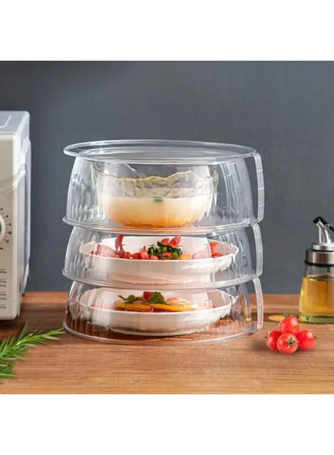 Heat Resistant Airtight Microwave Food Cover For Meal Prep And Leftovers - Image 3