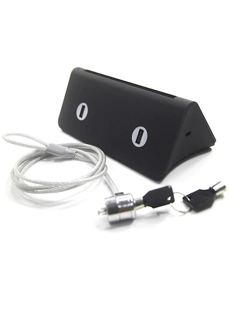 أداك حامل قائمة طعام مع بنك طاقة بسعة 13000 مللي أمبير في الساعة – ارتقِ بمستوى إعلانات مطعمك ومقهاكك - Image 1