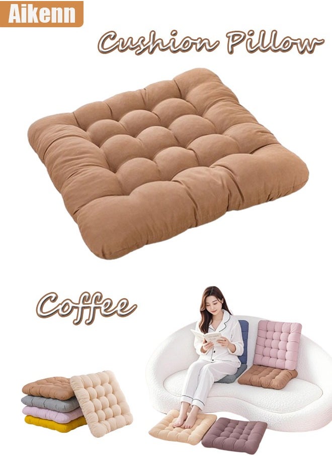 Aikenn Aikenn 40×40CM Sofa Cushion Pillow Coffee Soft Pillow Comfortable Plush Comfort And Perfect Support- Pillows For Sofa, Bed And Couch  - Image 1