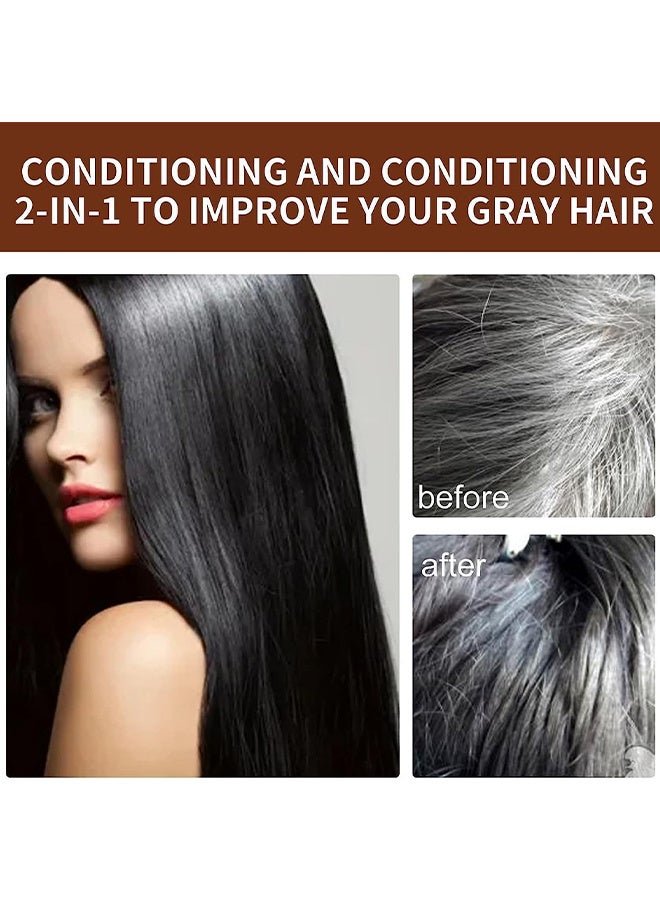 Disaar Polygonum Hair Shampoo Soap, Hair Prevents Hair Loss, Natural Hair Black, Nourishing Deeply Cleanses Hair Scalp, Extracts For Effective Cleaning, Promotes Healthy Hair Growth And Solution to Gray and White Hair, Cleanses And Nourishes Scalp, Hair Care, 100G - Image 5