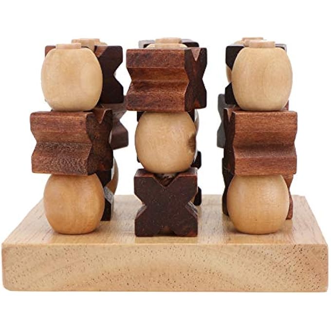 نوبيستي 3D خشبي اصبع القدم لعبة المجلس للأطفال الأسرة منضدية لعبة الأسرة استراتيجية الخشب 1 مجموعة - Image 1