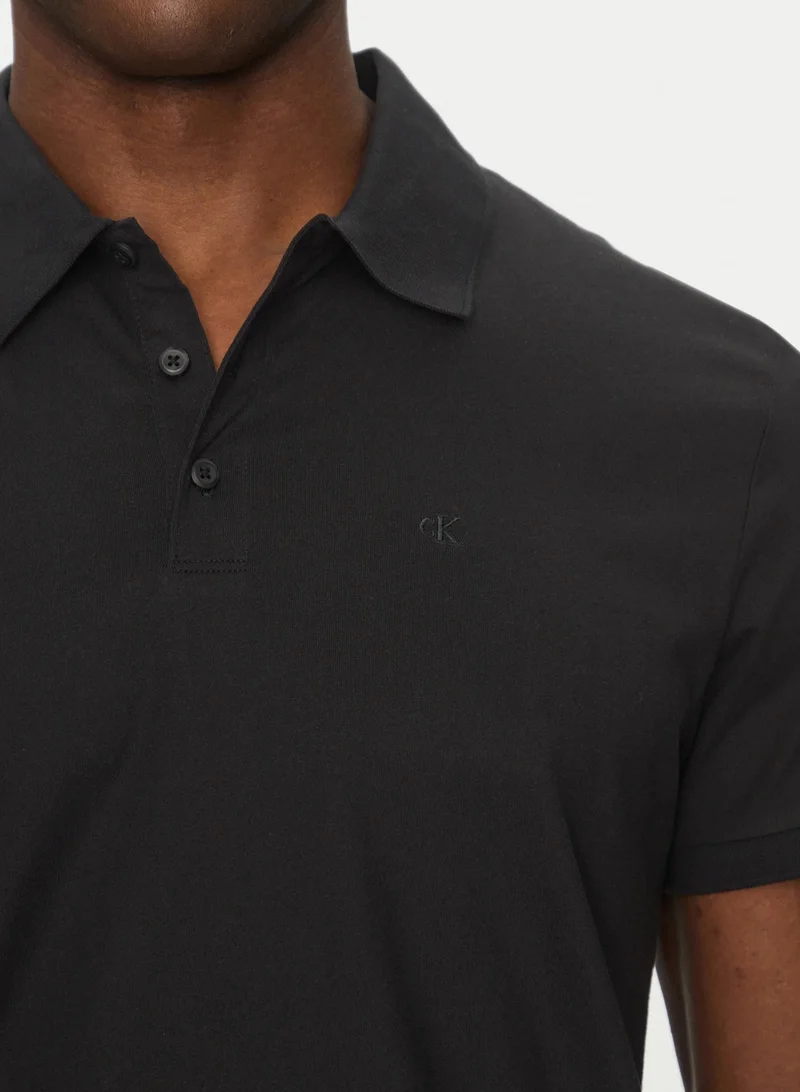 Calvin Klein Jeans Cotton Short Sleeve Polo