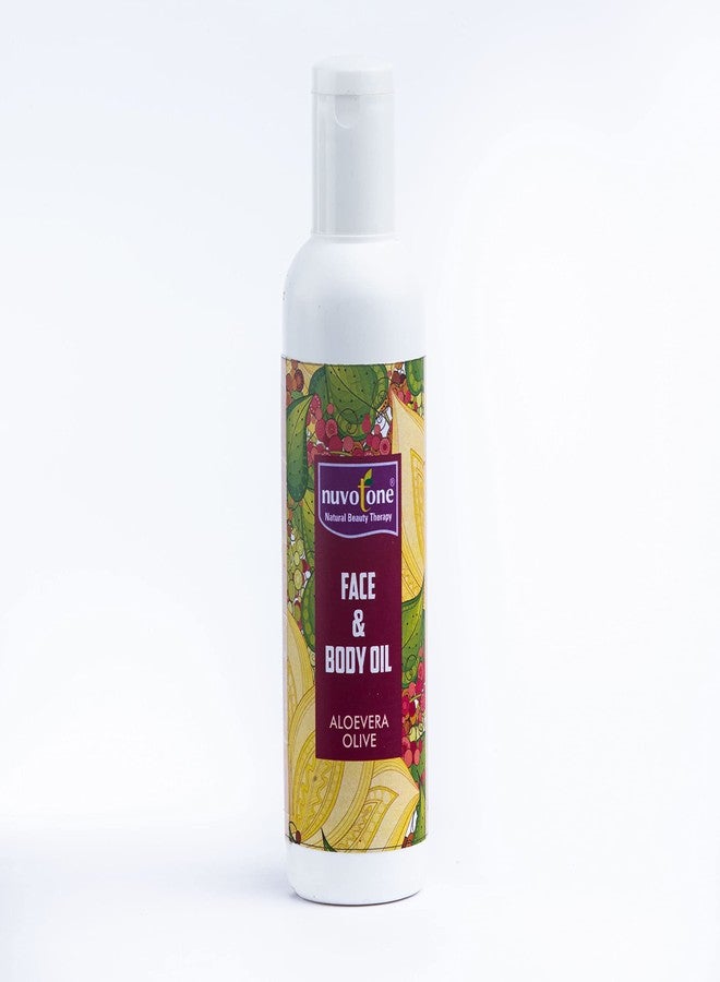 Nuvotone Organic Body and Face Oil for Mostuirizer Skin | Anti-age, Anti-wrinkle - Image 1