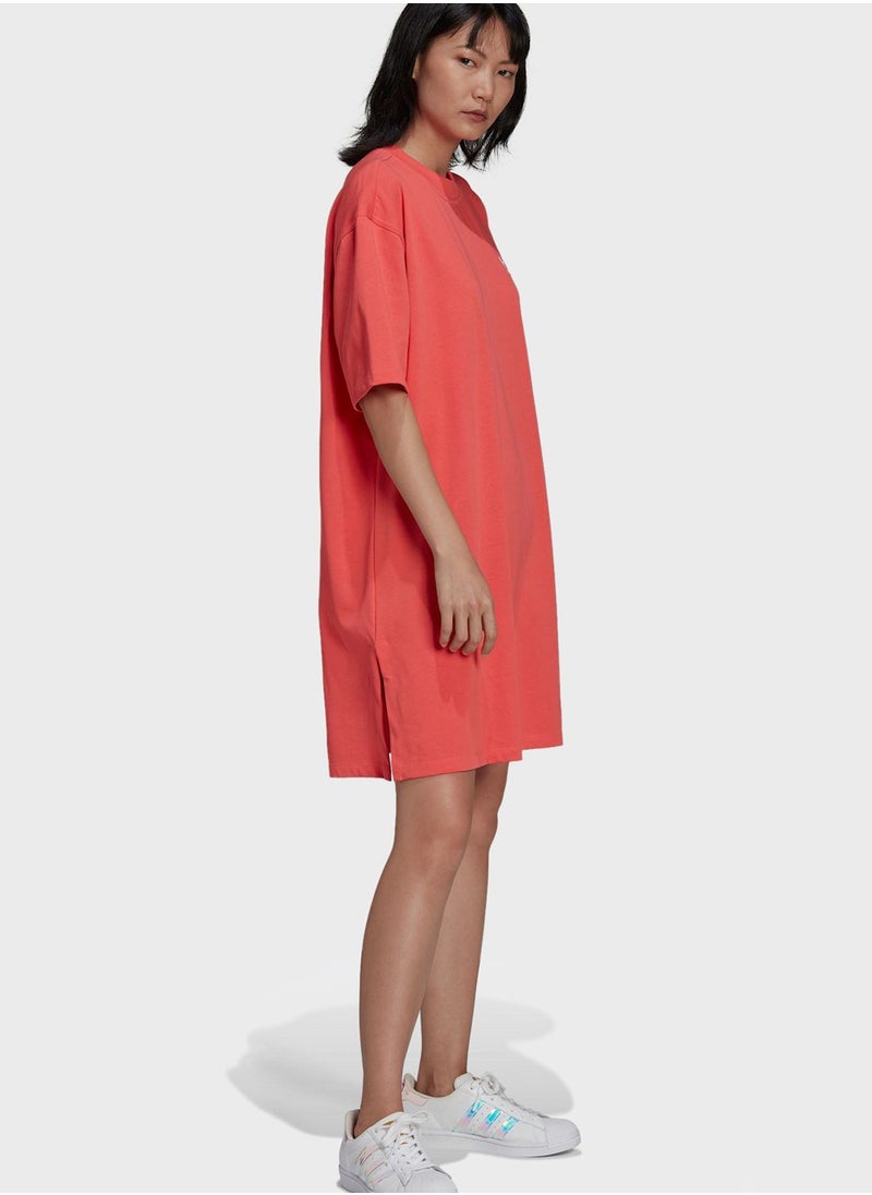 adidas Originals - Trefoil T-Shirt Dress - Image 1