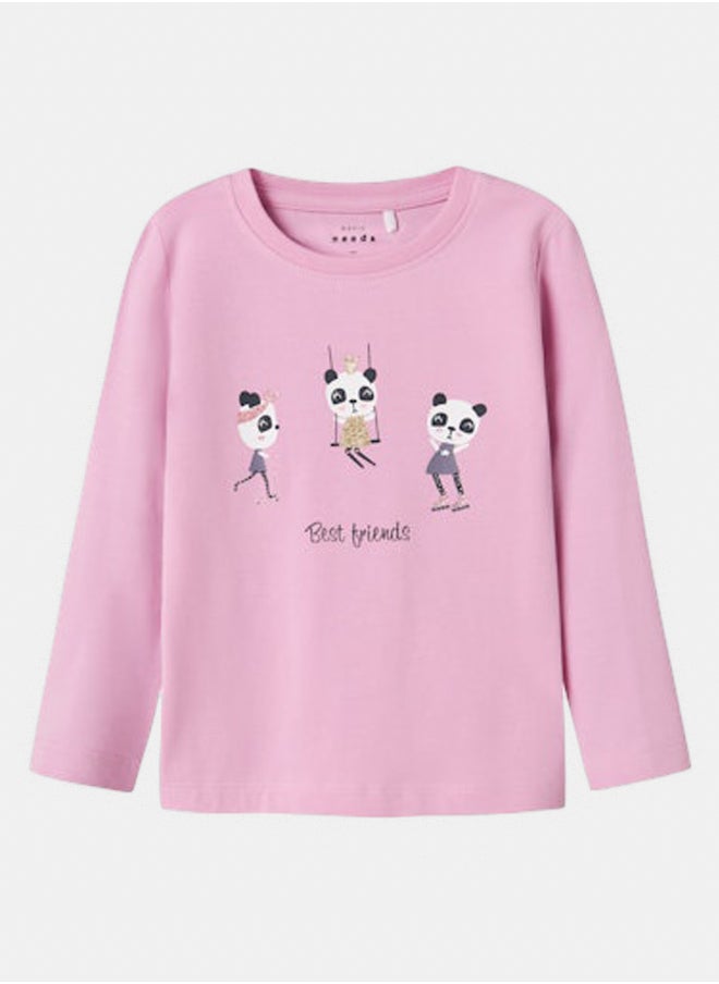 NAME IT name it Girls Vix Longsleeve Top  - Image 1