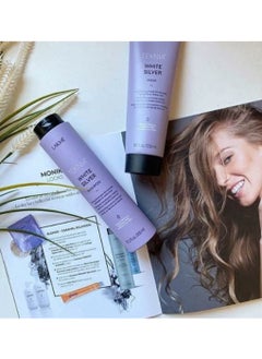 LAKME Teknia Silver White Shampoo and Mask for Gray and Oily Color Enhancer 250 ml  - Image 3