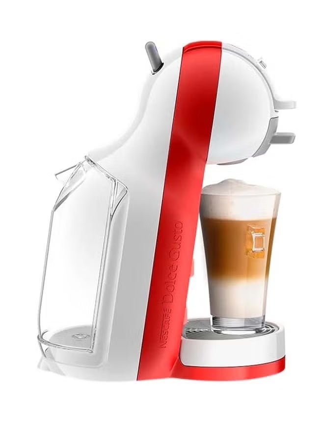 دولسي قوستو DOLCE GUSTO Nestle Duoqu Kusi Automatic Fully Automatic Capsule Coffee Machine Mini Me Penguin Red Independent Compact Easy to Operate Fast Heating 0.8L 1500 W MD9770. WR أحمر/أبيض/شفاف - Image 4