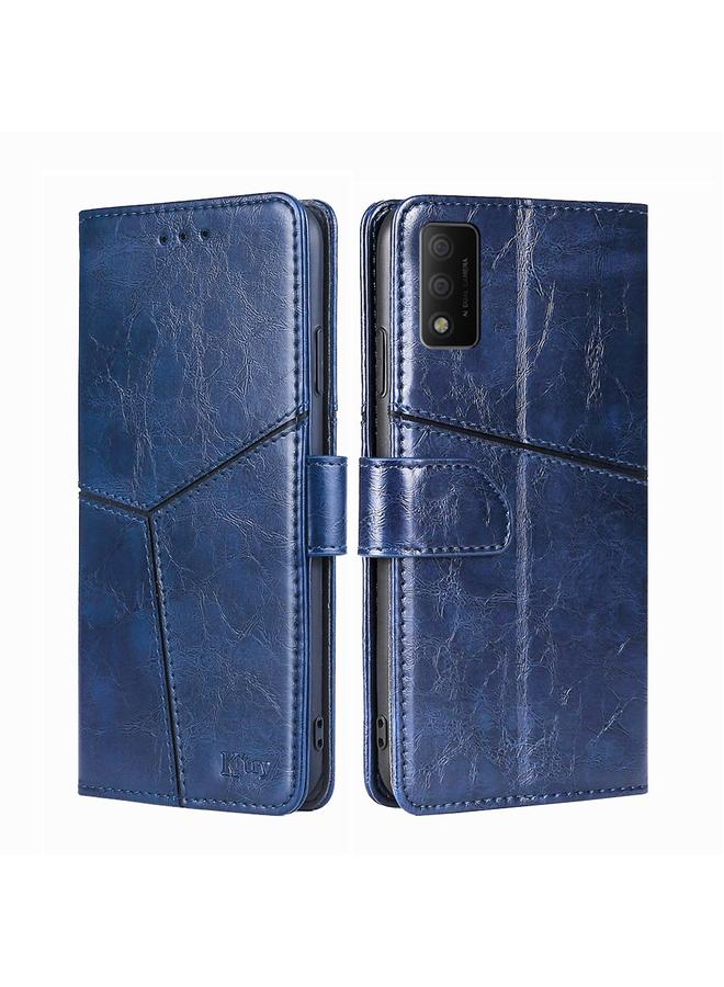 erorex Case For TCL 30T T603DL Geometric Stitching Horizontal Flip Leather Phone Case - Image 1