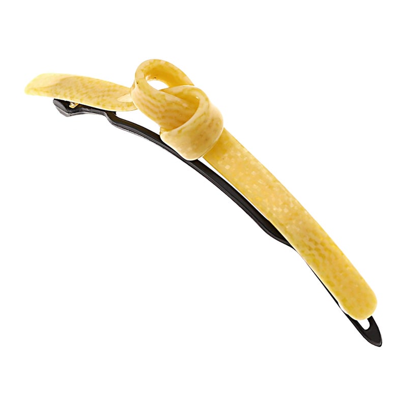 Camila Paris CP2815 French Hair Barrette Clip for Girls Handmade Beige MetalFree Closure Strong Hold Grip Hair Clips for Women No Slip Durable Styling Girls Hair Accessories Made in France