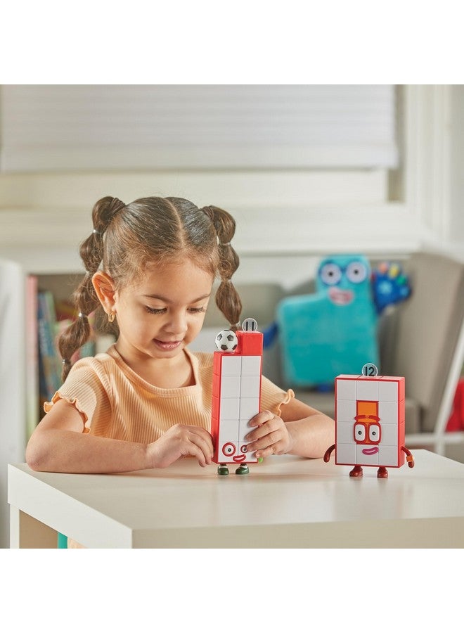 hand2mind hand2mind Numberblocks Friends Eleven and Twelve Figures, Numbers for Toddlers, Math Toys for Kids 3-5, Small Figurines for Kids, Preschool Learning & Education Toys, Birthday Gifts for Kids - Image 5