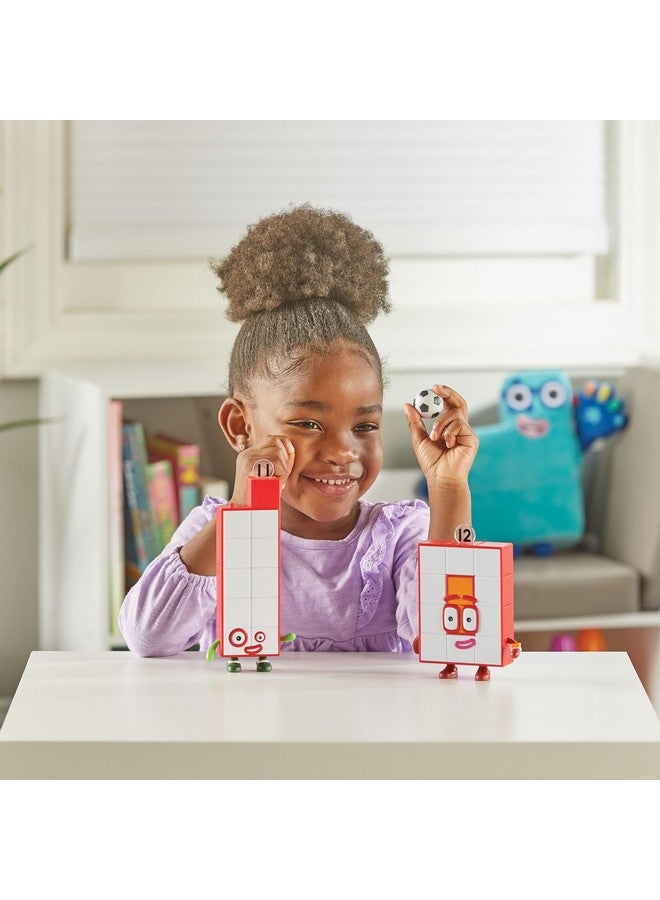 hand2mind hand2mind Numberblocks Friends Eleven and Twelve Figures, Numbers for Toddlers, Math Toys for Kids 3-5, Small Figurines for Kids, Preschool Learning & Education Toys, Birthday Gifts for Kids - Image 4