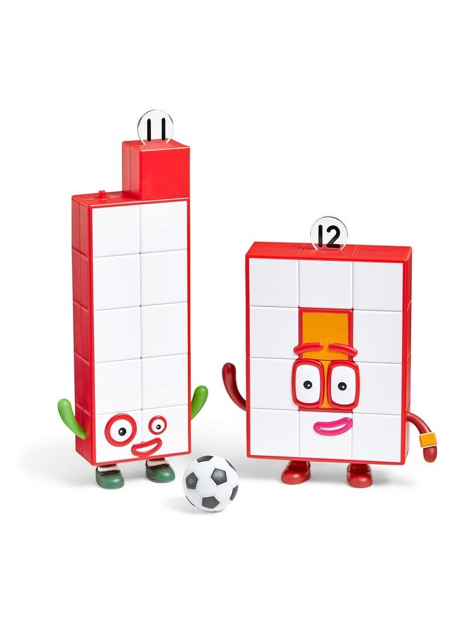 hand2mind hand2mind Numberblocks Friends Eleven and Twelve Figures, Numbers for Toddlers, Math Toys for Kids 3-5, Small Figurines for Kids, Preschool Learning & Education Toys, Birthday Gifts for Kids - Image 1