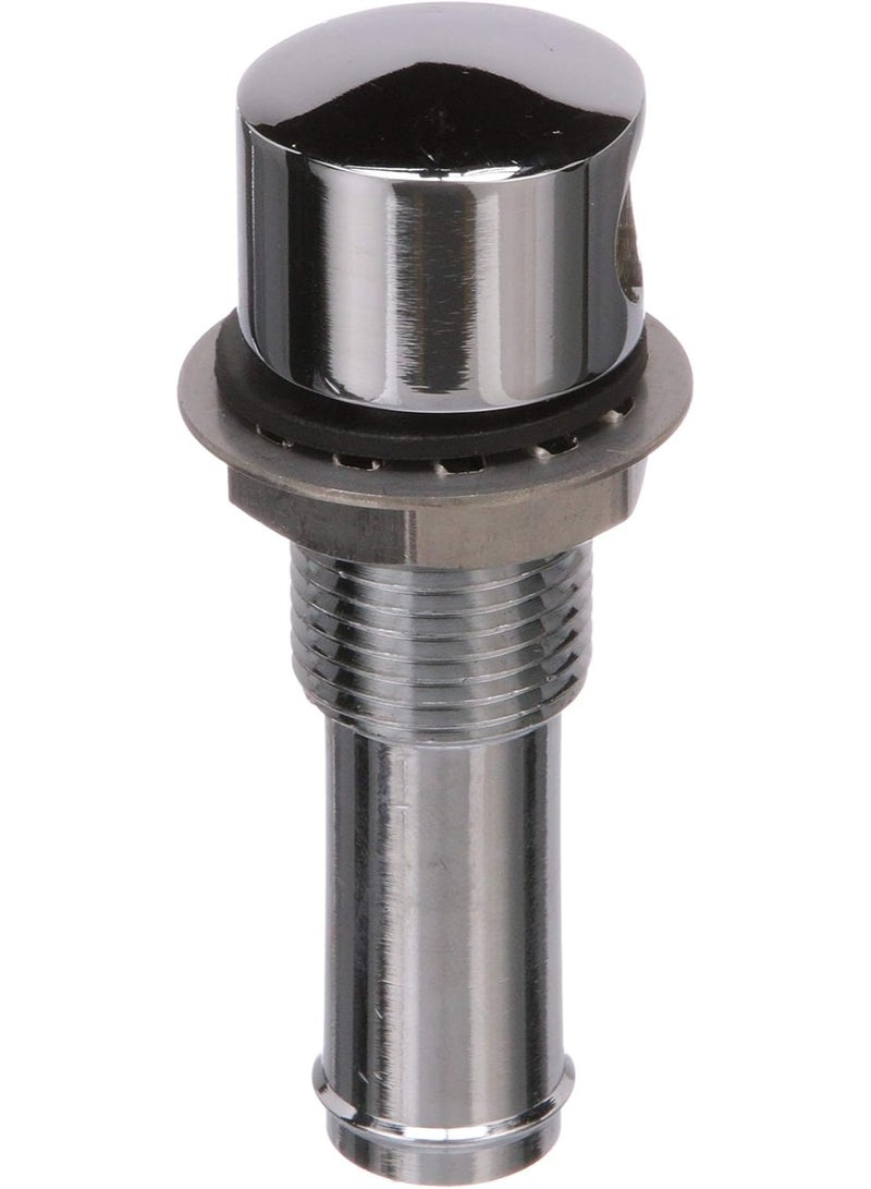 SEACHOICE Seachoice Thru Hull Fuel Tank Vent, Chrome-Plated Brass, 5/8 In.  - Image 2