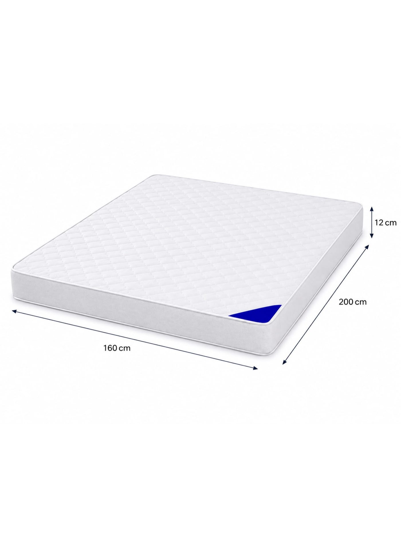 Maharat Al Bahar Brand New Orthopedic 160X200CM Medical Mattress with Firm Body Support, Comfortable Padding and Premium Quality Bedroom Design