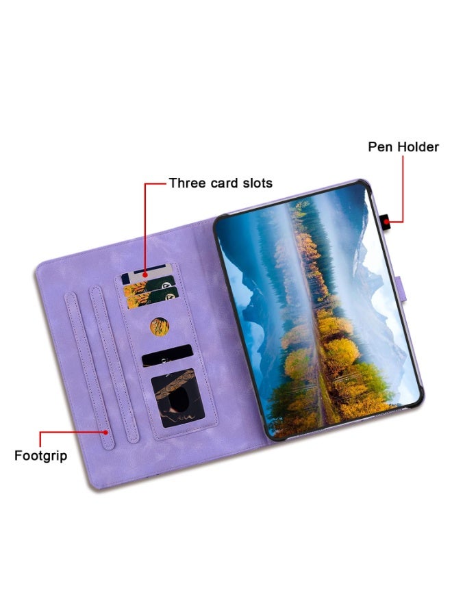 عام غطاء لسامسونج جالاكسي تاب S11 2025 11 بوصة SM-X736B/ SM-X730، غلاف فاخر من جلد PU مع قفل مغناطيسي وحامل S Pen. - Image 2