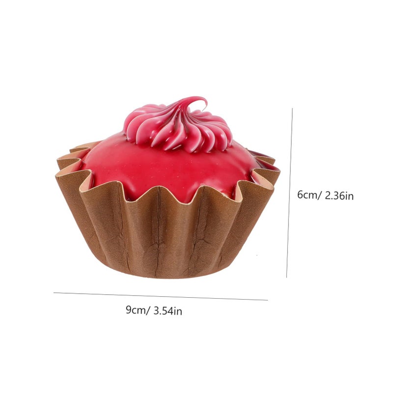 6 Pieces Faux Dessert Simulation Props for Tabletop Decoration Photography Styling - Image 2