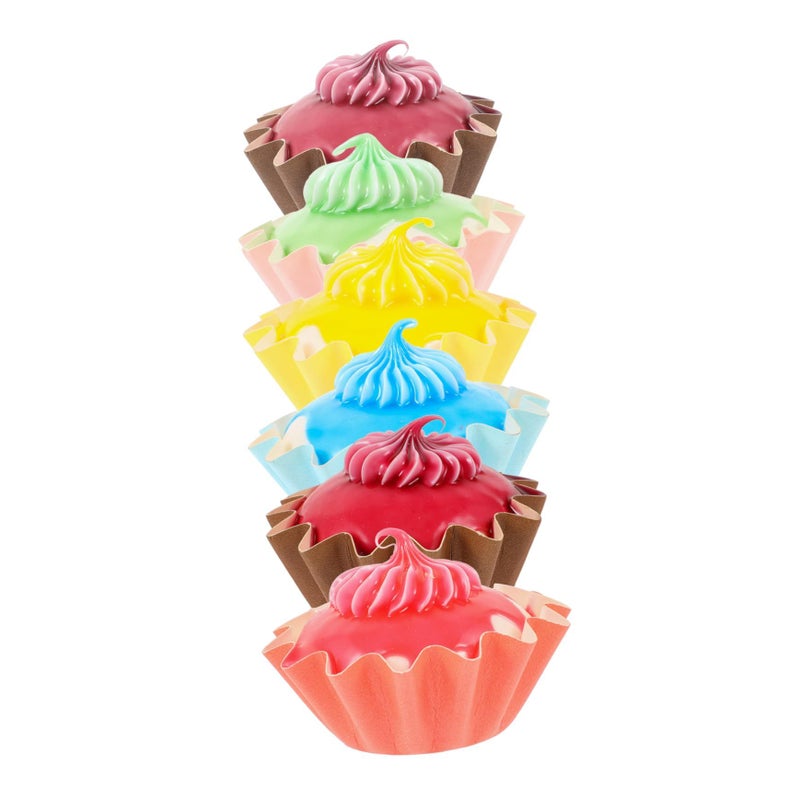 6 Pieces Faux Dessert Simulation Props for Tabletop Decoration Photography Styling - Image 1