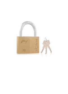 Godrej Godrej Locks Sherlock Solid Brass Padlock With 3 Keys (70 MM)  - Image 2