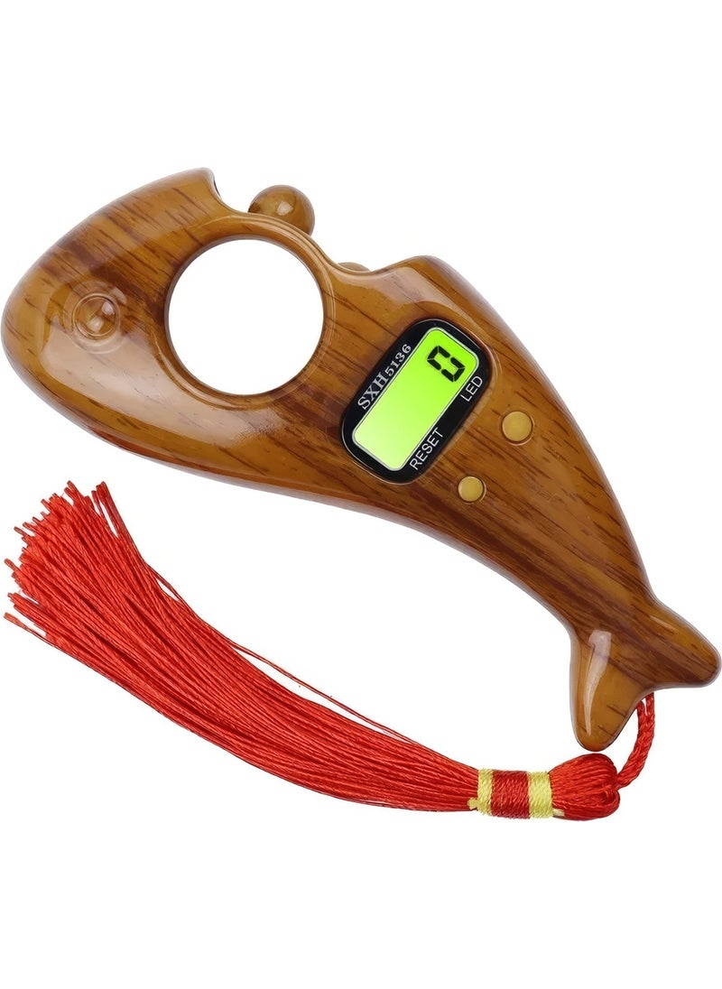 Bizimevde Beaded Led Illuminated Chanting Machine (Coffee)  - Image 2