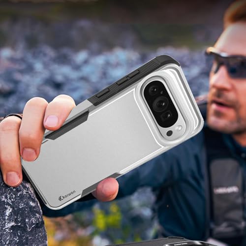 KARWAN Shockproof Back Case Cover Compatible with Google 9/10 Proxl, Heavy Duty Case with 360 Degree Camera Protection, Dual Layer Rugged Bumper Protection Cover with Matte Finish (White) - Image 5