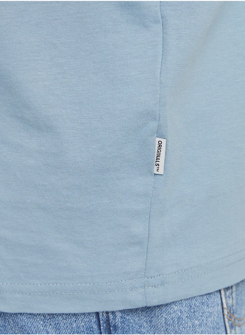 JACK & JONES Plus Size Logo Crew Neck T-Shirt