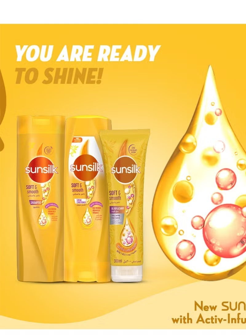 Sunsilk Shampoo Soft & Smooth 350ML - Image 3