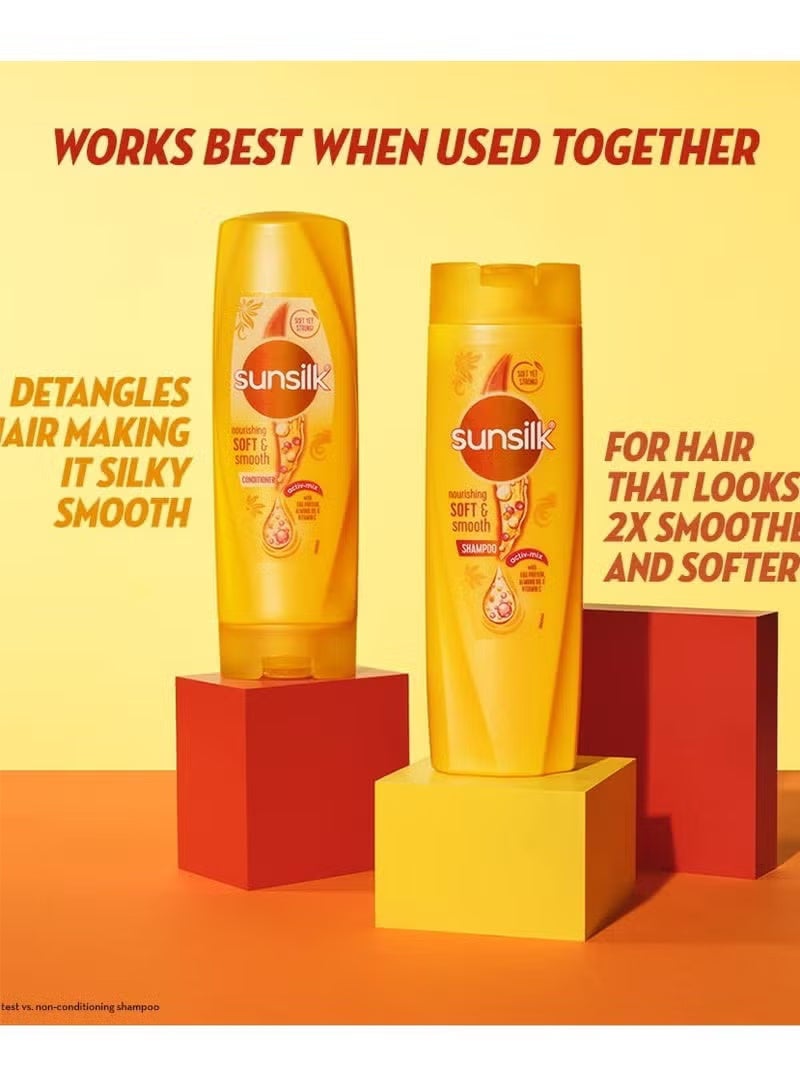Sunsilk Shampoo Soft & Smooth 350ML - Image 2