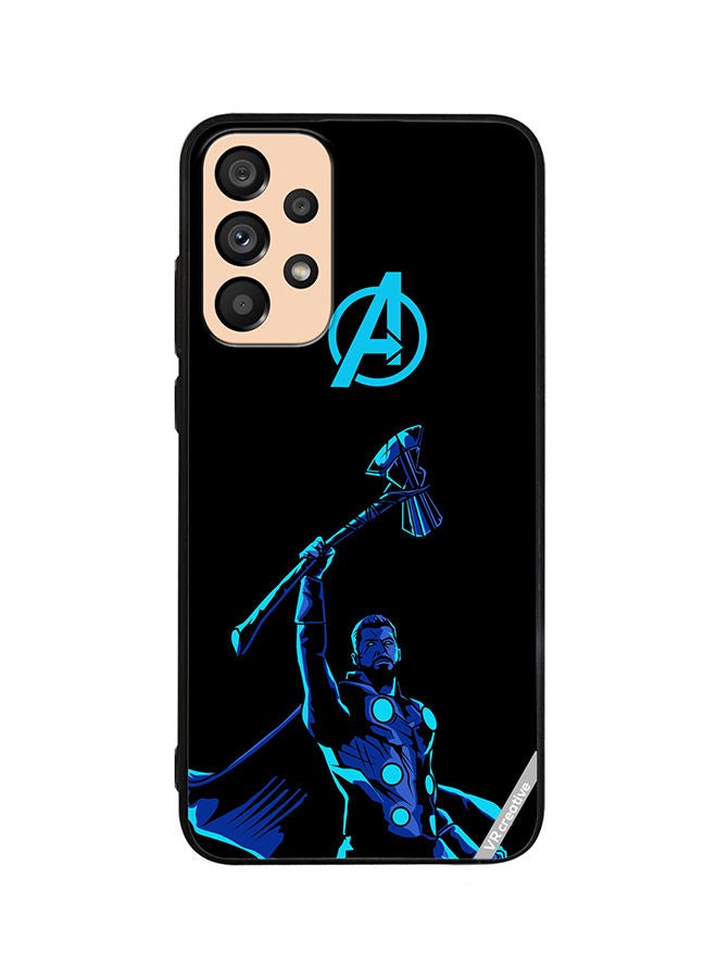 VR CREATIVE Protective Case Cover For Samsung Galaxy A73 5G Avengers Thor Design Multicolour - Image 1