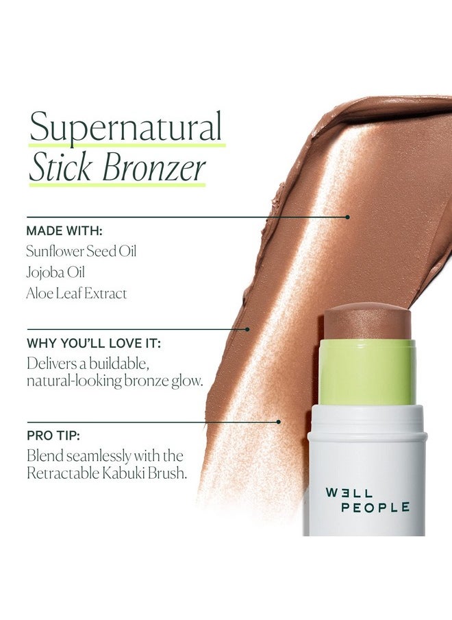 W3LL PEOPLE Well People Vegan Supernatural Stick Bronzer ; Plantbased, Crueltyfree Clean Beauty (Golden Bronze, 0.15 Oz ; 4.5 G)  - Image 5