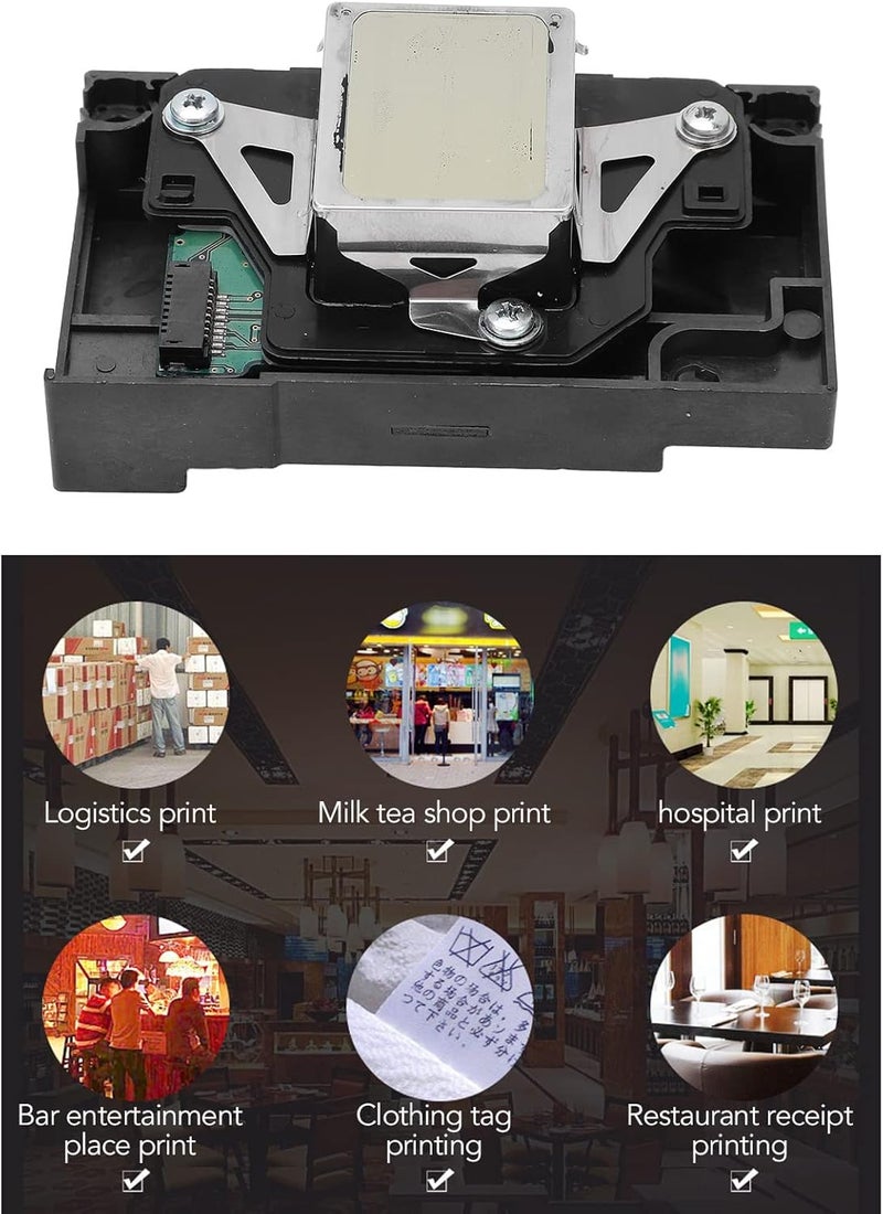 klarako رأس طباعة ملون هيكل ABS سهل التركيب استبدال رأس الطابعة لـ L1800 R390 270R 1430 1400 - Image 3