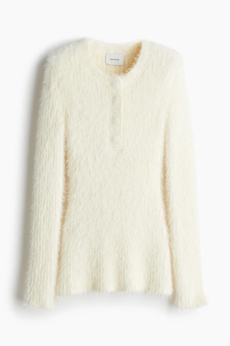 اتش اند ام كنزة محبوكة ناعمة