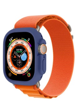 Generic Compatible with Apple Watch Ultra 49 mm case All-Round Shockproof TPU Silicone Protective Cover Bumper Shock-Absorbing Scratch-Resistant Protective case for Apple Watch Ultra 49 mm  - Image 2