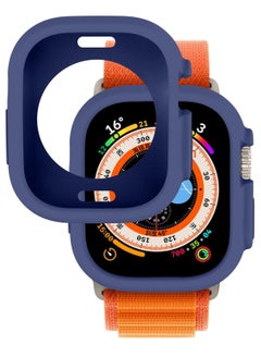 Generic Compatible with Apple Watch Ultra 49 mm case All-Round Shockproof TPU Silicone Protective Cover Bumper Shock-Absorbing Scratch-Resistant Protective case for Apple Watch Ultra 49 mm  - Image 3