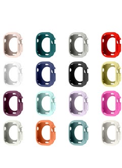 Generic Compatible with Apple Watch Ultra 49 mm case All-Round Shockproof TPU Silicone Protective Cover Bumper Shock-Absorbing Scratch-Resistant Protective case for Apple Watch Ultra 49 mm  - Image 4