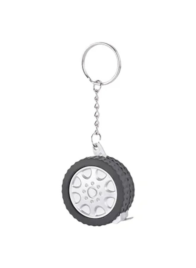 شريط قياس صغير الحجم للجيب، سلسلة مفاتيح على شكل إطار، خياطة صغيرة محمولة - Image 3