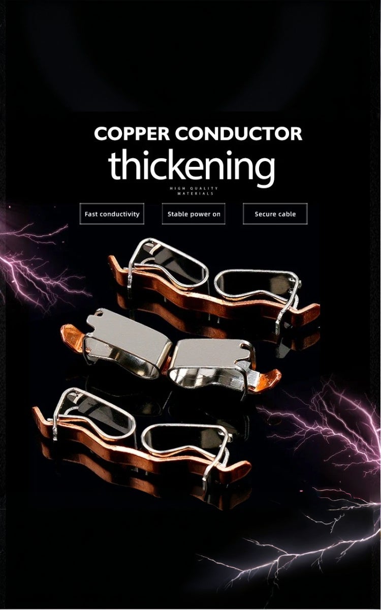 kashemano PCT-211 10PCS,   Black Quick Lever Wire Connectors kit Din Rail Terminal Blocks Push-in Electrical Cable Universal Conductor Compact - Image 5