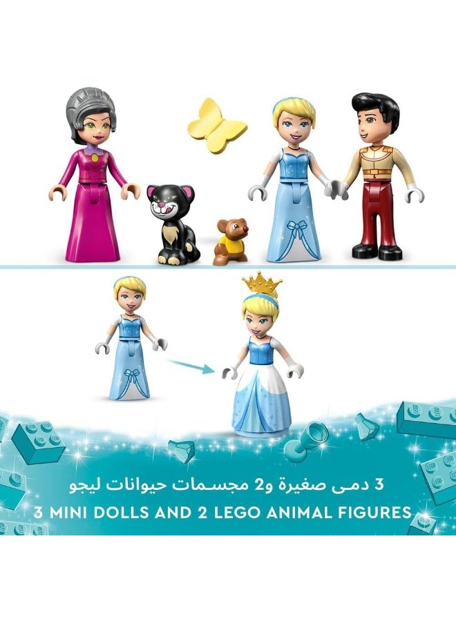 LEGO Disney Princess Cinderella and Prince Charming’s Castle 43206 Building Kit (365 Pieces) - Image 3