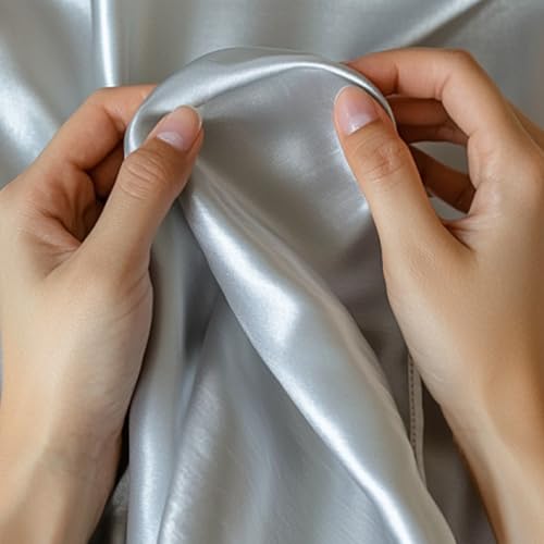 Qure Silk Pillowcase for Hair and Skin Mulberry Silk Pillow Cases Anti Acne Cooling Sleep Real Natural Silk Covers with Hidden Zipper Gifts for Women Men Standard Size - Image 3