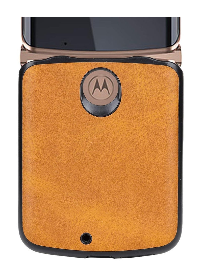 For Motorola Razr 5G Phone Case, Slim Business PU Leather Soft Anti-slip Full Body Protective Mobile Phone Case - Image 2