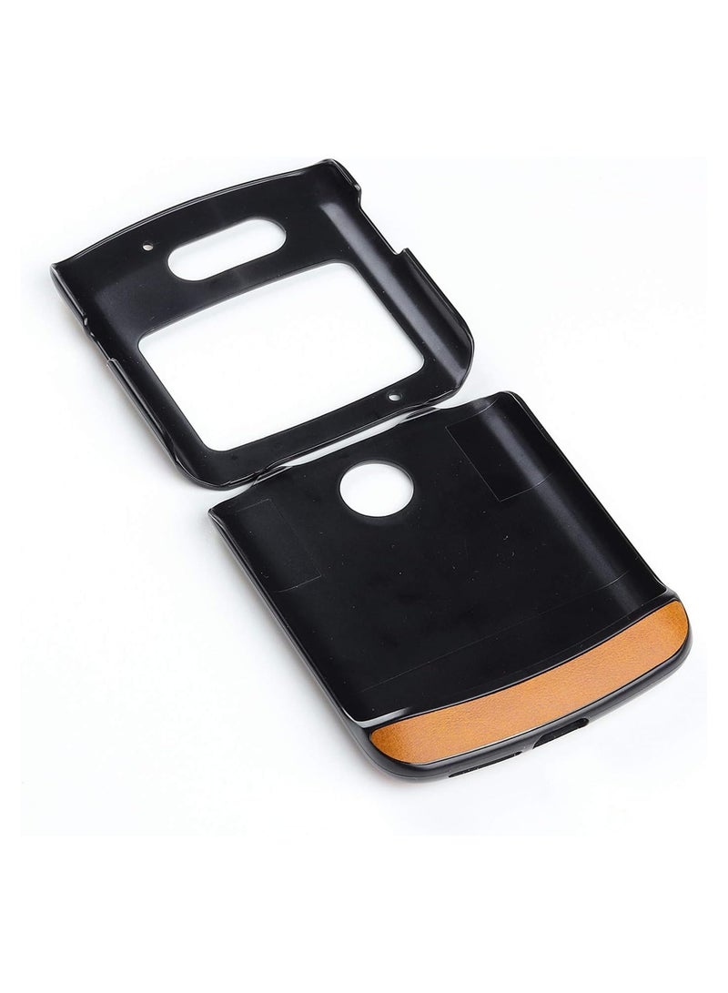 For Motorola Razr 5G Phone Case, Slim Business PU Leather Soft Anti-slip Full Body Protective Mobile Phone Case - Image 5