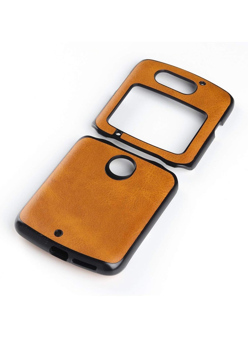 For Motorola Razr 5G Phone Case, Slim Business PU Leather Soft Anti-slip Full Body Protective Mobile Phone Case - Image 4